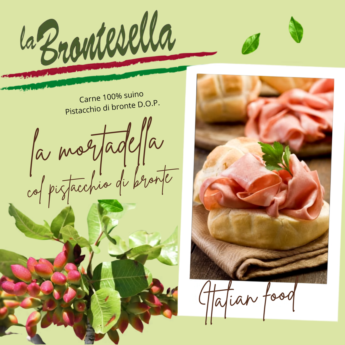 Mortadella Brontesella™ formato da 3kg